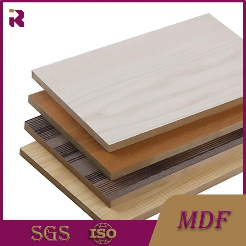 Melamine Faced Waterproof Laminated MDF Board Melamine Wood MDF