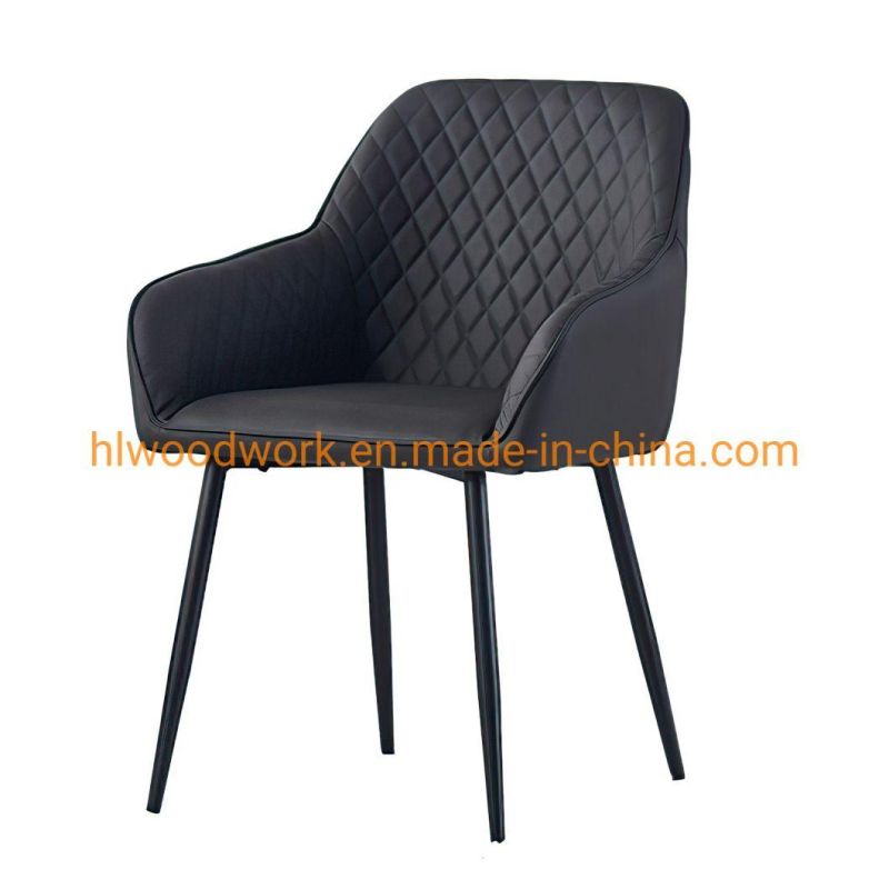 Nordic Simple Style Armchair Comfortable Restaurant Velvet Dining Chair Metal Hotel Home Restaurant Living Room Wedding Outdoor Furniture Dining Chair