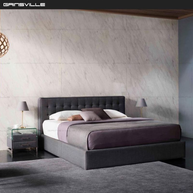 Bedroom Furniture Upholstered Bed Fabric Bed Wall Bed Gc1633