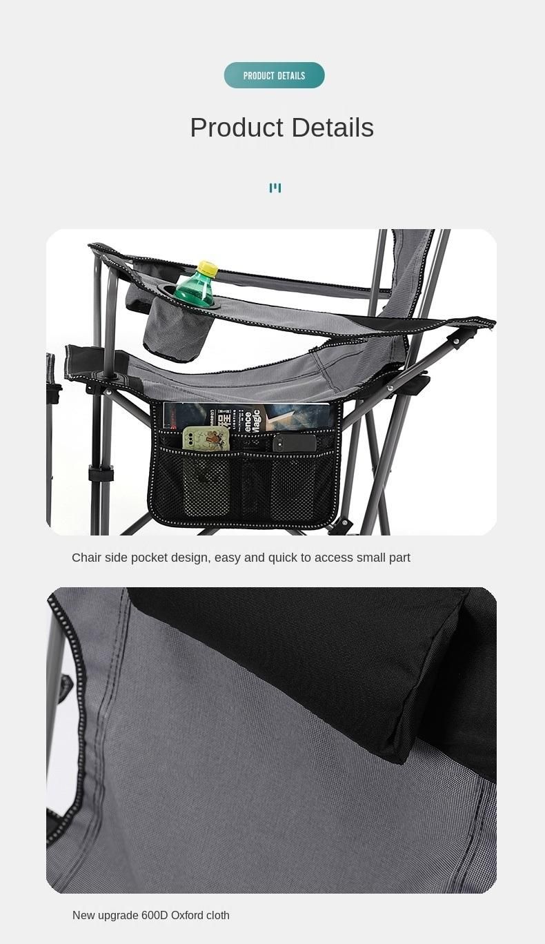 Gauze Net Fishing Stool Portable Leisure Child Mother Beach Chair Camping Backrest Armchair