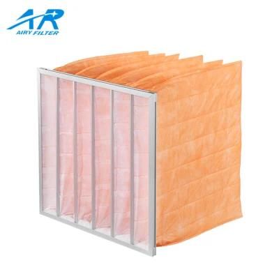 Bright in Color Non-Woven Pocket Filter with Durable Modeling