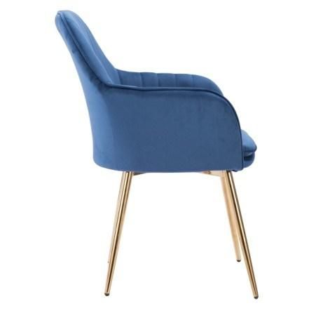 Popular Colorful Velvet Dining Chair Sofa Chair