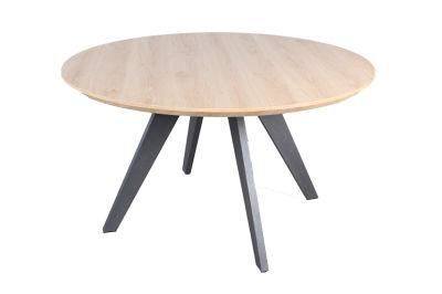 Hot Selling Home Restaurant Bar Furniture Round Table Dining Restaurant MDF Table Dining Table