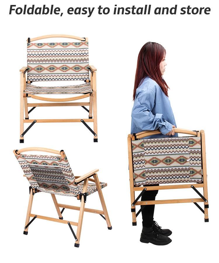 Garden Leisure Camping Wood Chair