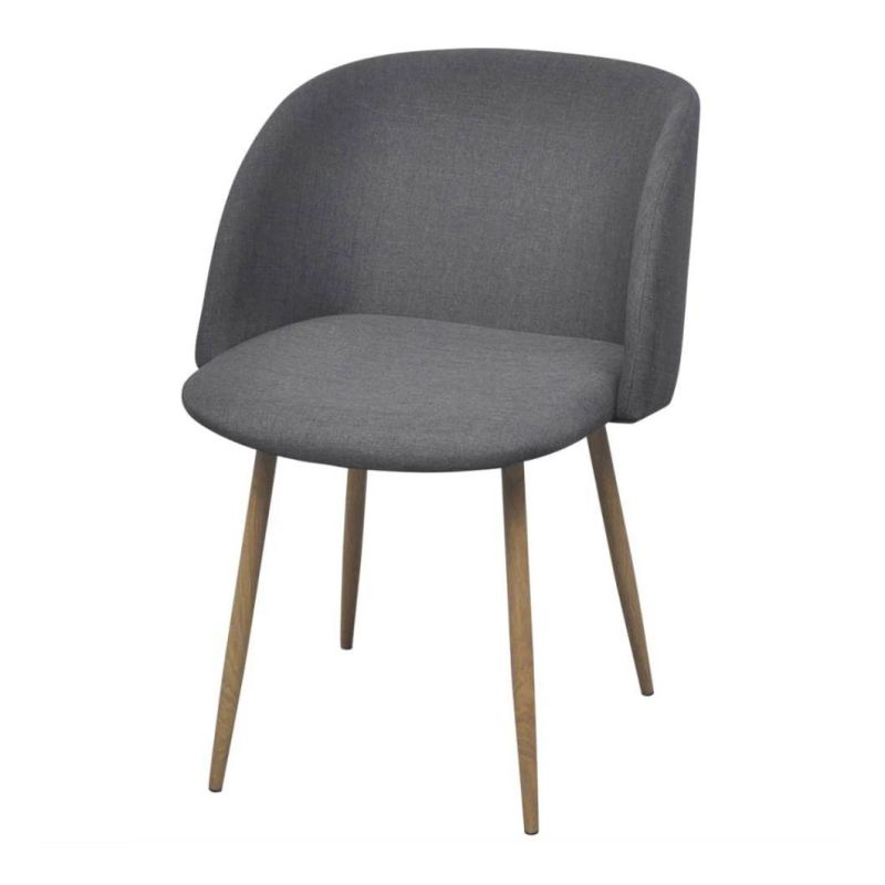 Free Sample Completely Density New Upholstery Rufted Fabric Dining Chair