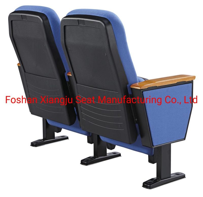 Durable Home Theater Furniture Cheap Price 3D Folding Auditorium Cinema Chair with Writing Tablet