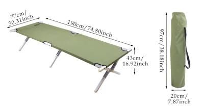 Folding Camping Bed Army Bed