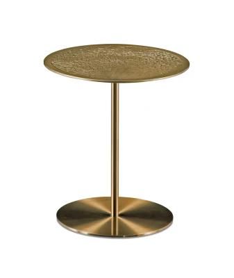 Modern Contemporary Luxury Decorative Gold Stainless Steel Marble Leisure Bedside Furniture Coffee Side Table