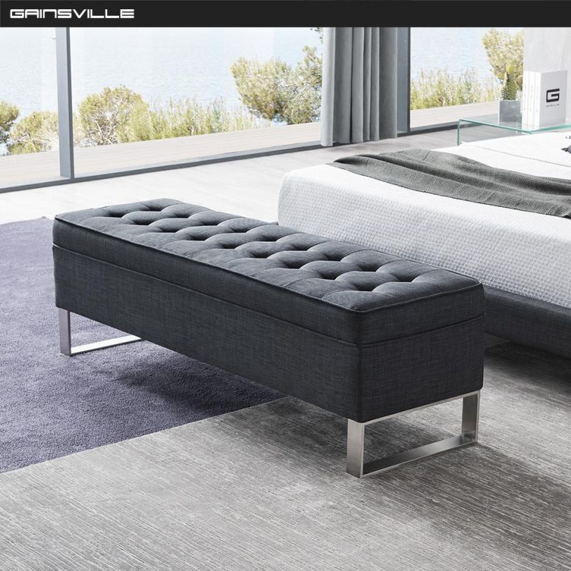 Bedroom Furniture Upholstered Bed Fabric Bed Wall Bed Gc1633