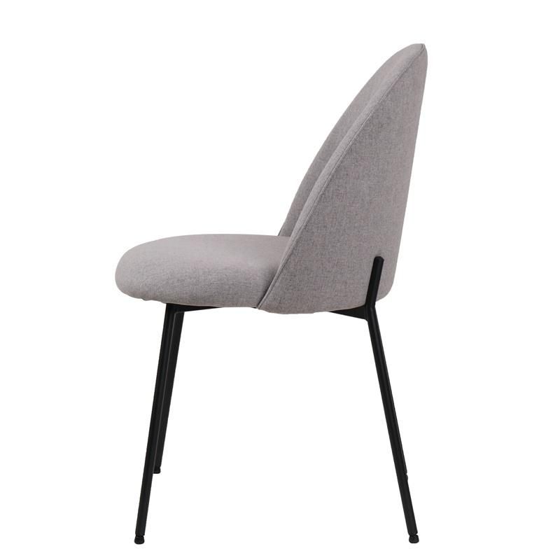 Customization Spy Fabric Seat and Round Back Dining Chair