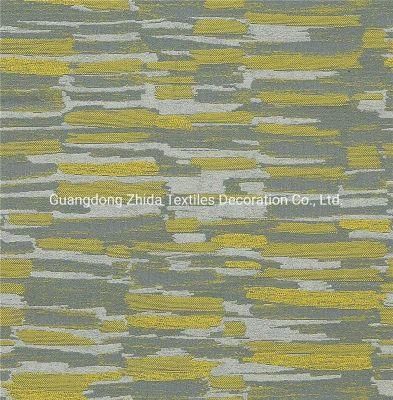 Zhida Textile Fashion Painting Jacquard Upholstery Sofa Fabric