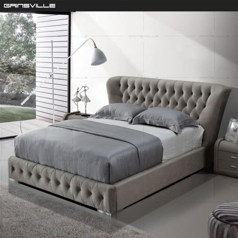 Wholesale Bedroom Furniture Set King Bed Designer Bed Wall Bed Gc1632