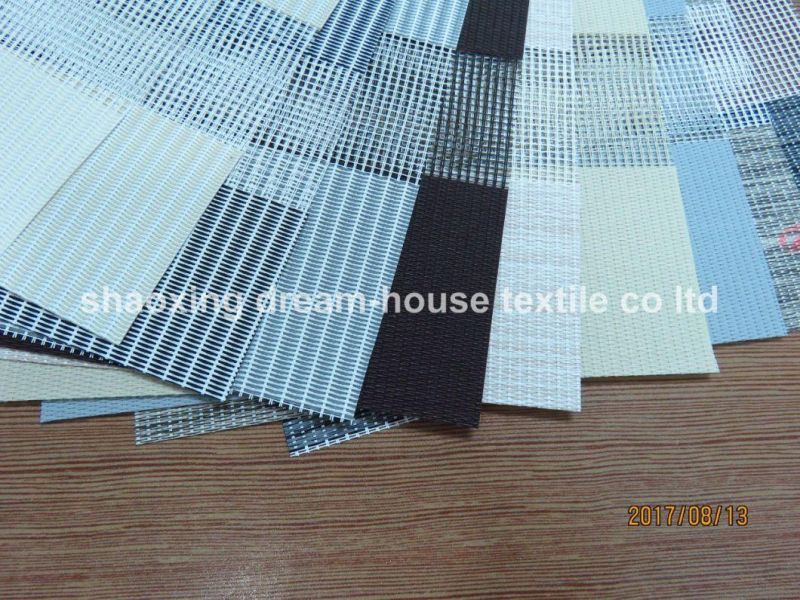 Zebra Sunscreen Fabric, Sheer Elegance for Sun Screen Blinds, Duo Solar Sunscreen Shade Blinds Fabric