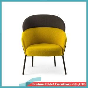 Popular Luxury Living Room Single Sofa Leisure Chair with Golden Leg