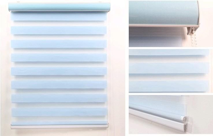 Zebra Dual Roller Blinds Fashion Blackout Zebra Blind, Sheer Elegance Window Shade