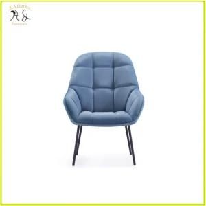 Nordic Design Metal Fabric Upholstery Lounge Single Living Room Sofa Chair