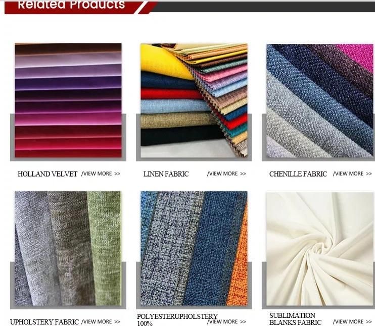 Woven Sofa Fabric Wholesale Most Popular Fabric for Sofa/Chair Fabric, Upholstery Fabric for Home Textile