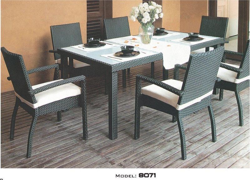 Outdoor Bar Set Wicker Bar Furniture PE Rattan Bar Table