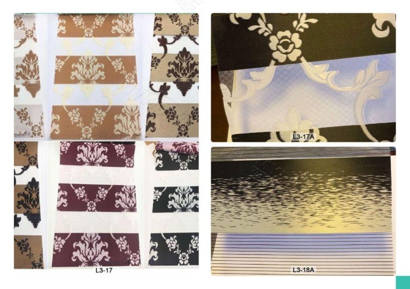 Wholesale Polyester Fabric Zebra Roller Blinds Customized Window Blind Fabric